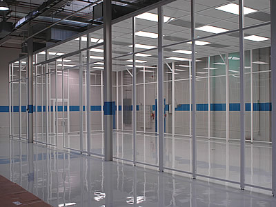Aluminum Plexiglas Cleanroom